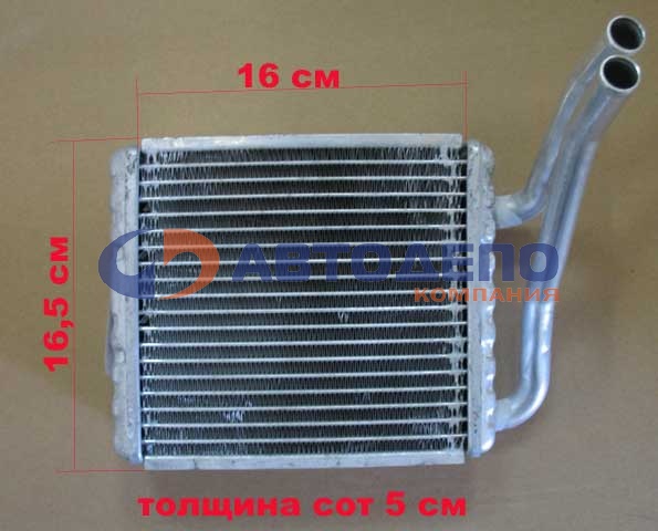 Радиатор печки HR-406 /MMC DELICA P35W '89-'99/ AD на  