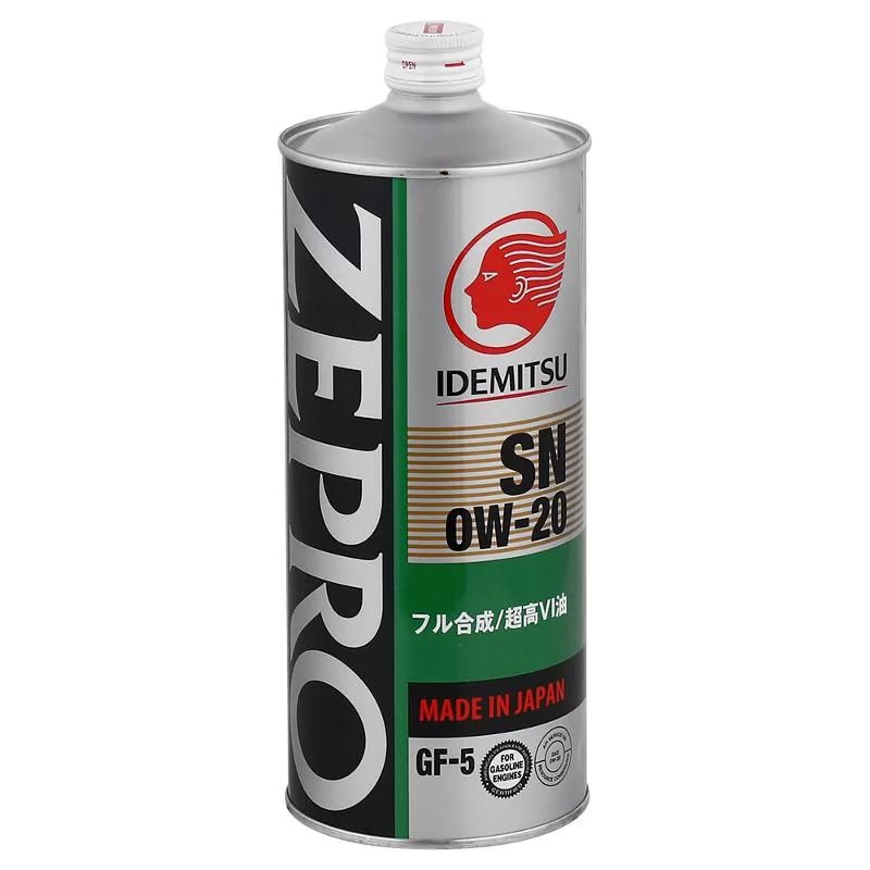 Масло IDEMITSU Zepro Eco Medalist 0W-20 металл (1л)(синтетическое)/SN/GF-5 /3583-001 замена 4253-001 /(услуга по замене масла) на  