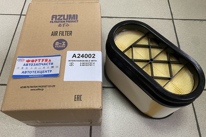 Фильтр Воздушный A-0632 (A24002) Azumi /4JJ1-T/ на  