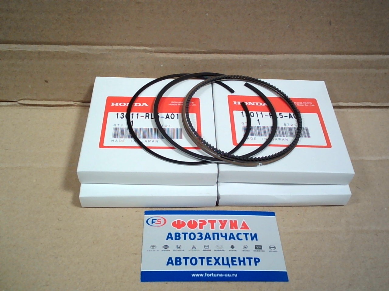 Кольца K24A 13011-RL5-A01 STD HONDA {87,0/?} (цена за ком-т 4шт.) на  