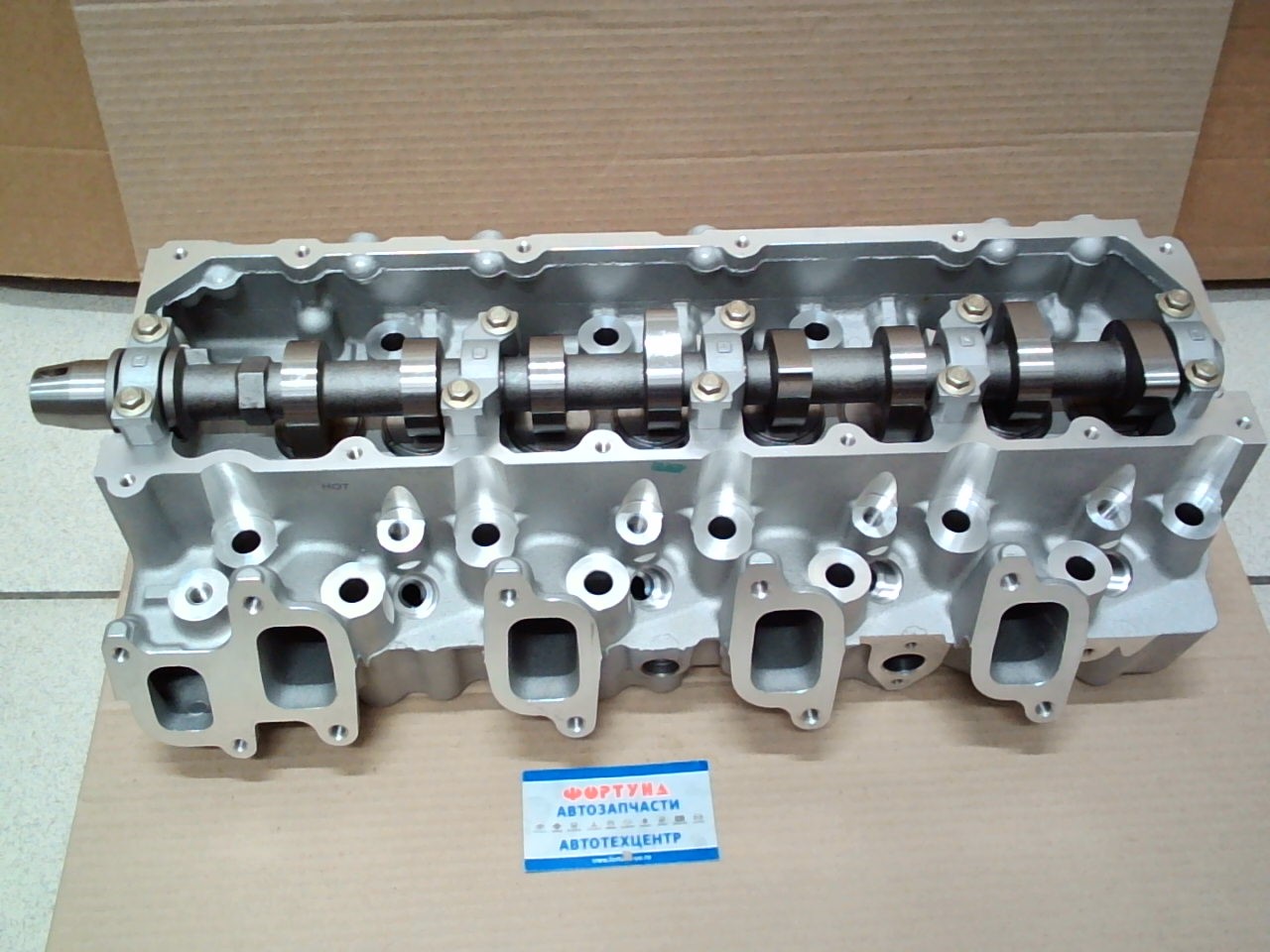 Головка блока 1KZ-TE (HSC003) [11101-69175] DAGGER (не утопленные клапана) /с клапанами и распредвалом/ на  