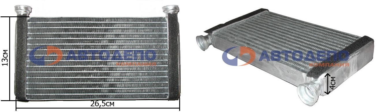 Радиатор печки HR-103-26-K GSParts /TOYOTA DYNA XZY, RZY, KDY, BU, LU, KD, TRU, XKU, LY - S05C, N04C, 1KD, J05D, 3RZ, 1B, J05C '99-'07/ на  