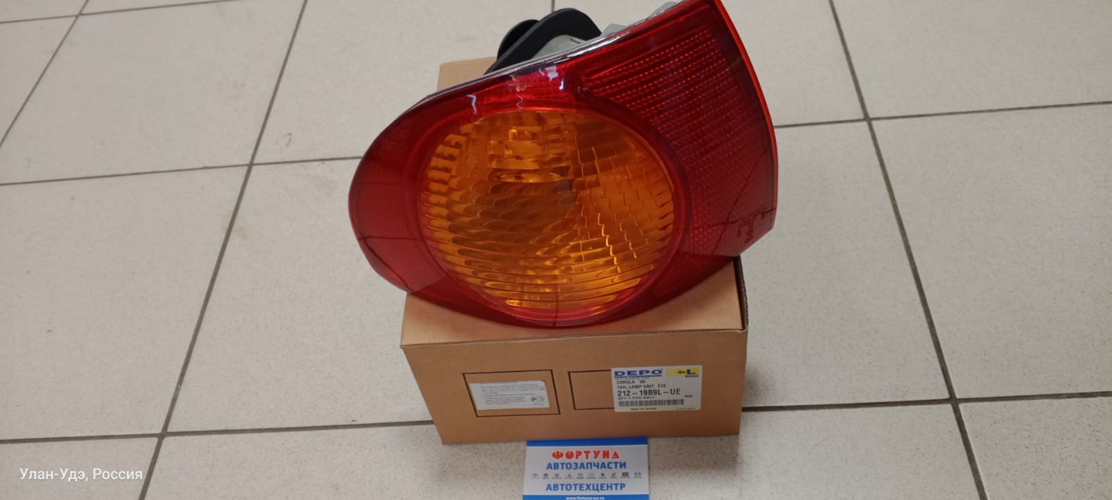 Задний фонарь TOY COROLLA 110 212-19B9 L (98-02) /европейка/ на  