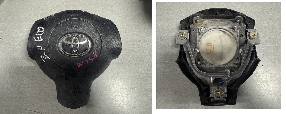 airbag на руль TOY WISH ZNE10 [б/у] на airbag на руль TOYOTA