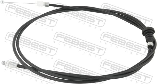 Трос привода открывания замка капота 04101-GFF Febest /MITSUBISHI OUTLANDER GF0# 2012.04-/