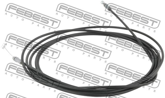 Трос багажника 01102-ZZE120 Febest /TOYOTA COROLLA/FIELDER CE121, NZE12#, ZZE12# 2000.08-2006.09/