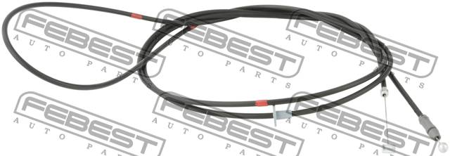 Трос капота 01101-GDJ150F Febest /TOY LAND CRUISER PRADO GDJ150, GRJ150, KDJ150, LJ150, TRJ150 '09-'17/