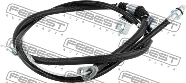 Трос ручника 04100-V97LH Febest /левый /MITSUBISHI PAJERO/MONTERO V80, 90# 2006.09-2021.03/