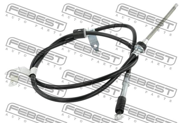 Трос ручника 01100-ZZE120LH Febest /левый /TOY COROLLA CDE120, NDE120, ZZE122, NZE121 '01-'06/