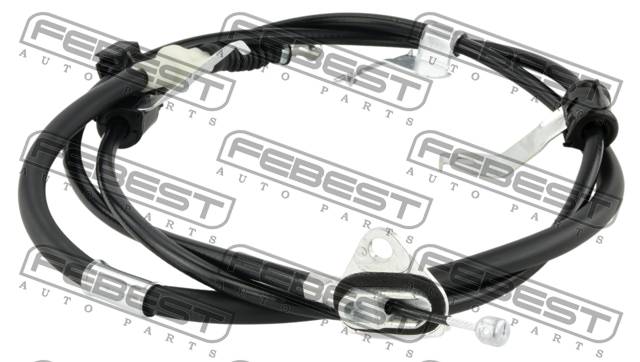 Трос ручника 01100-NRE180RH Febest /правый /COROLLA NDE180, NRE180, ZRE180 '13-/