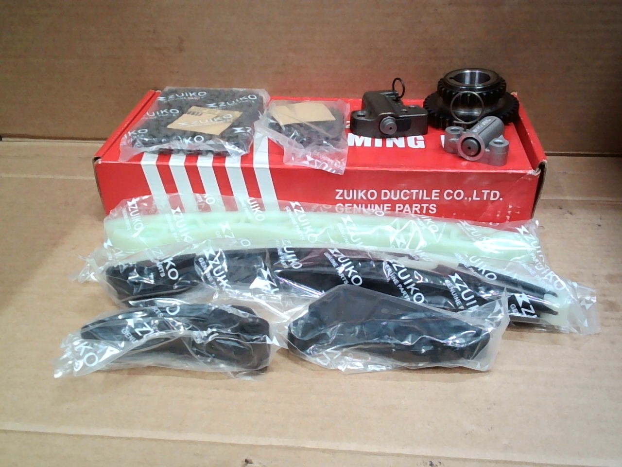 Комплект цепи ГРМ MMC 4B12 (KC-17) Zuiko /9pcs/ на  