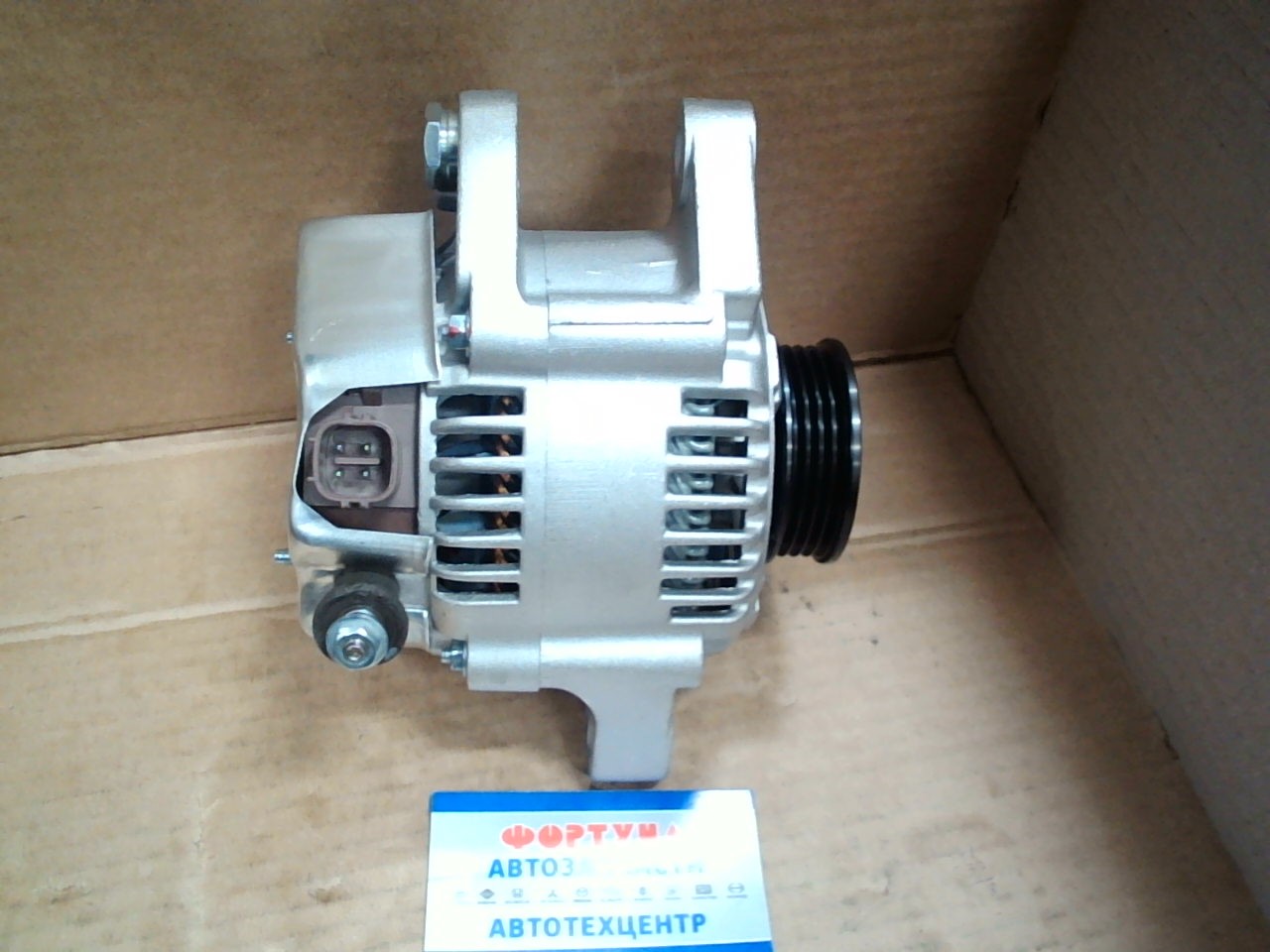 Генератор 1NZ-FE (ALTY009) DAGGER /NZE151, NZE141, NCP110, NZT260, NCZ20, NCP91, NCP131/12V 80A фишк.овал 4pin/шкив 4pk./ на  