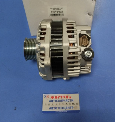 Генератор VQ35DE (ALNI007) DAGGER /12V 130A фишк.овал 3pin/шкив 7pk./Murano '06-'09,  Altima '06-'16,  Pathfinder,  Maxima/ на  