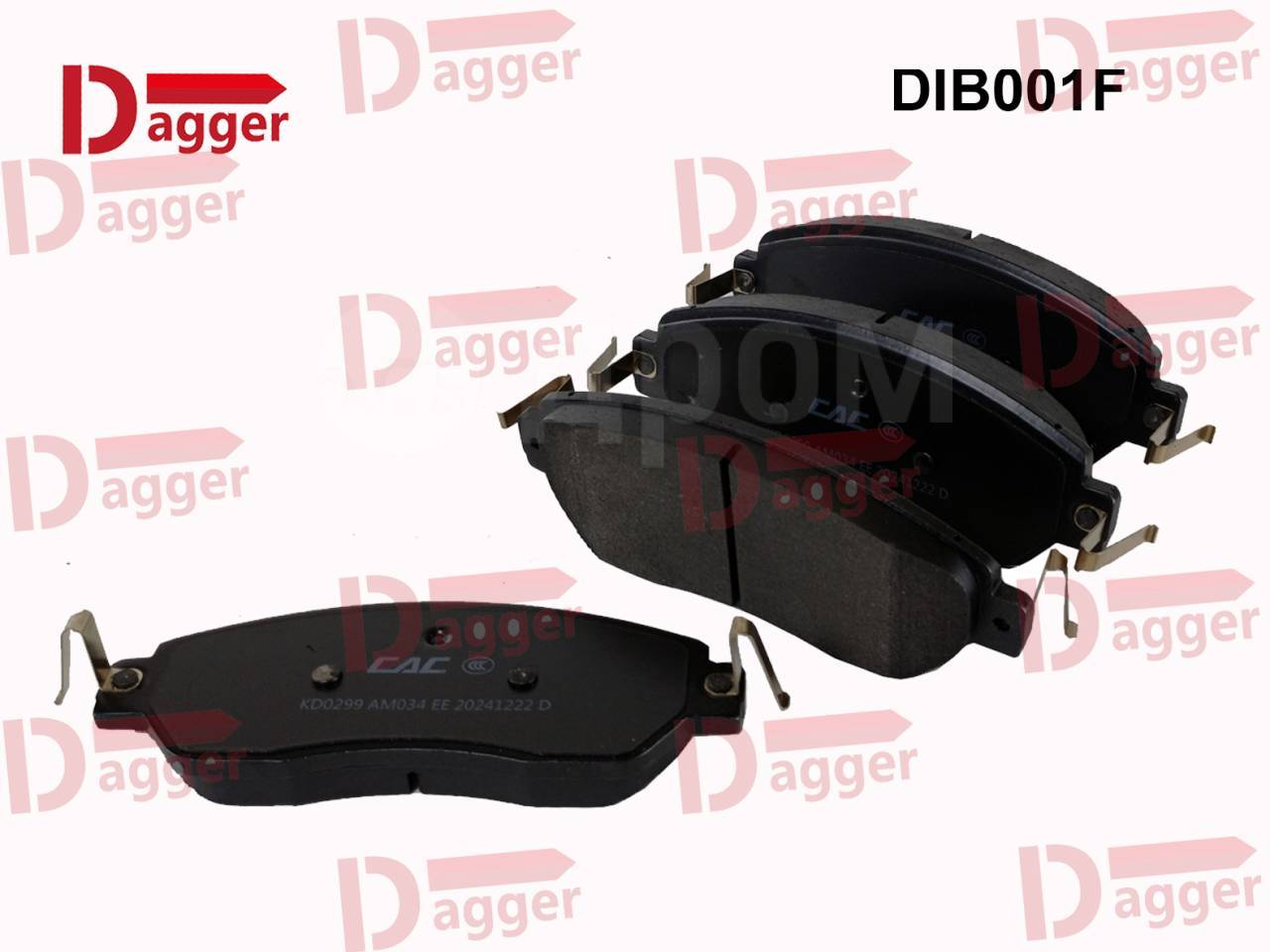 Колодки DIB001F DAGGER /FRONT TANK 300/ [501119XKM01A] на  