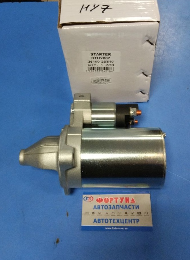 Стартер G4FJ,  G4FD,  G4FC (STHY007) [36100-2B510] TW /10T/ на  