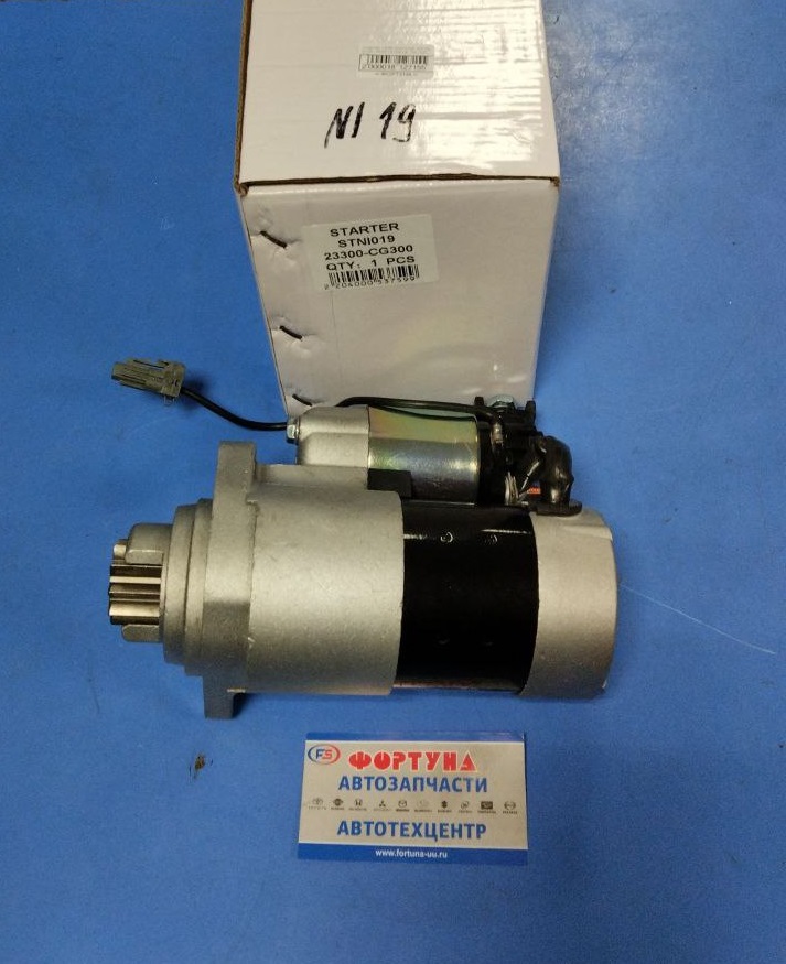 Стартер VQ35 Ifiniti FX35 '03-'08,  GX35,  MX35 (STNI019) TW /10T 1.7kw/ на  