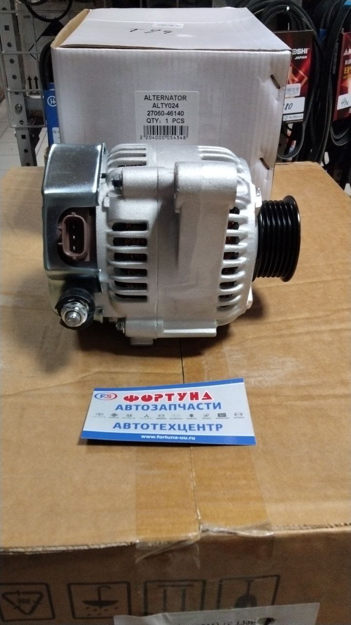 Генератор 1JZ-GE,  2JZ-GE ALTY024) DAGGER /80A/фишк.овал 3pin/шкив 6pk./ на  