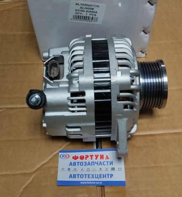 Генератор QR25DE (ALNI008) DAGGER /ATLAS F24 '07-,  URVAN E25 '01-'12/90A  фишк.овал 3pin/шкив 7pk./ на  