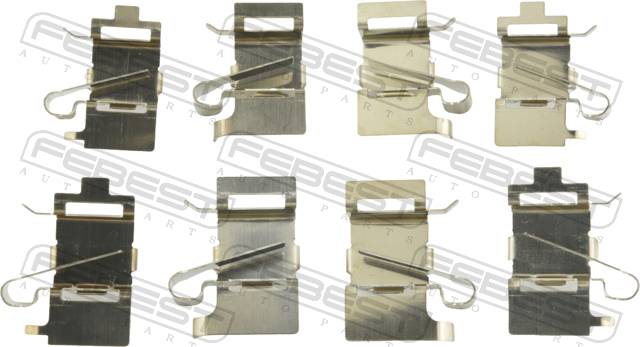 Монтажный комплект 0103-GSV70F Febest /ДИСКОВЫХ КОЛОДОК (НА ОБЕ СТОРОНЫ)/ /TOYOTA RAV4, C-HR, HARRIER, CAMRY, VOXY/ на  