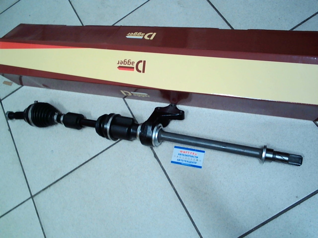 Вал Приводной в сборе GG12-25-500B (DSD051R) DAGGER /Правый передний Demio DY5W AT ZY/ на  